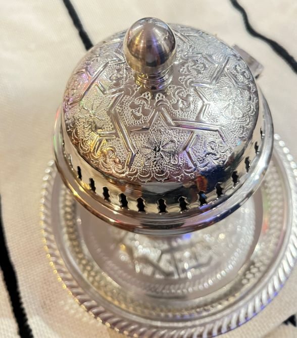 Silver Incense burner