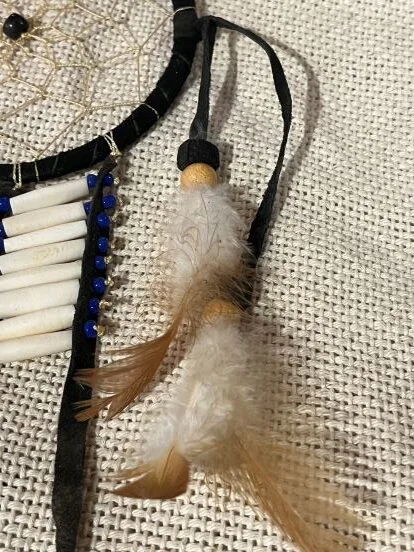 Traditional dream catchers handmade by skilled artisan