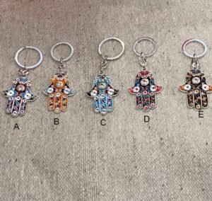 hamsa keychains hamsa keychains