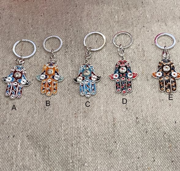 hamsa keychains