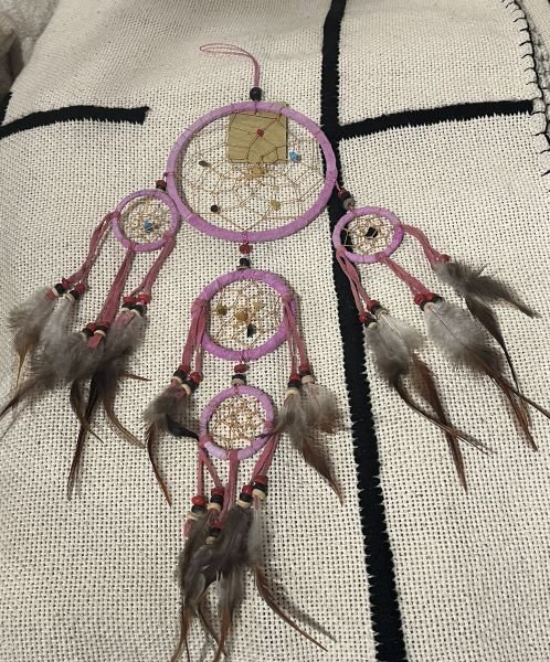 pink dream catcher