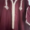 gandoura vetement marocain sans capuche et manches courtes