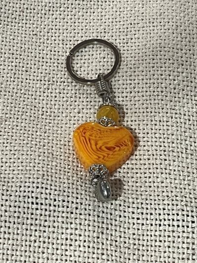 heart keychain