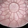 leather pink pouf canada