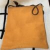 Sac fourre-tout en soie orange avec medaillon marocain ...