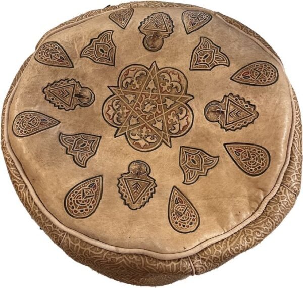 pouf marocain