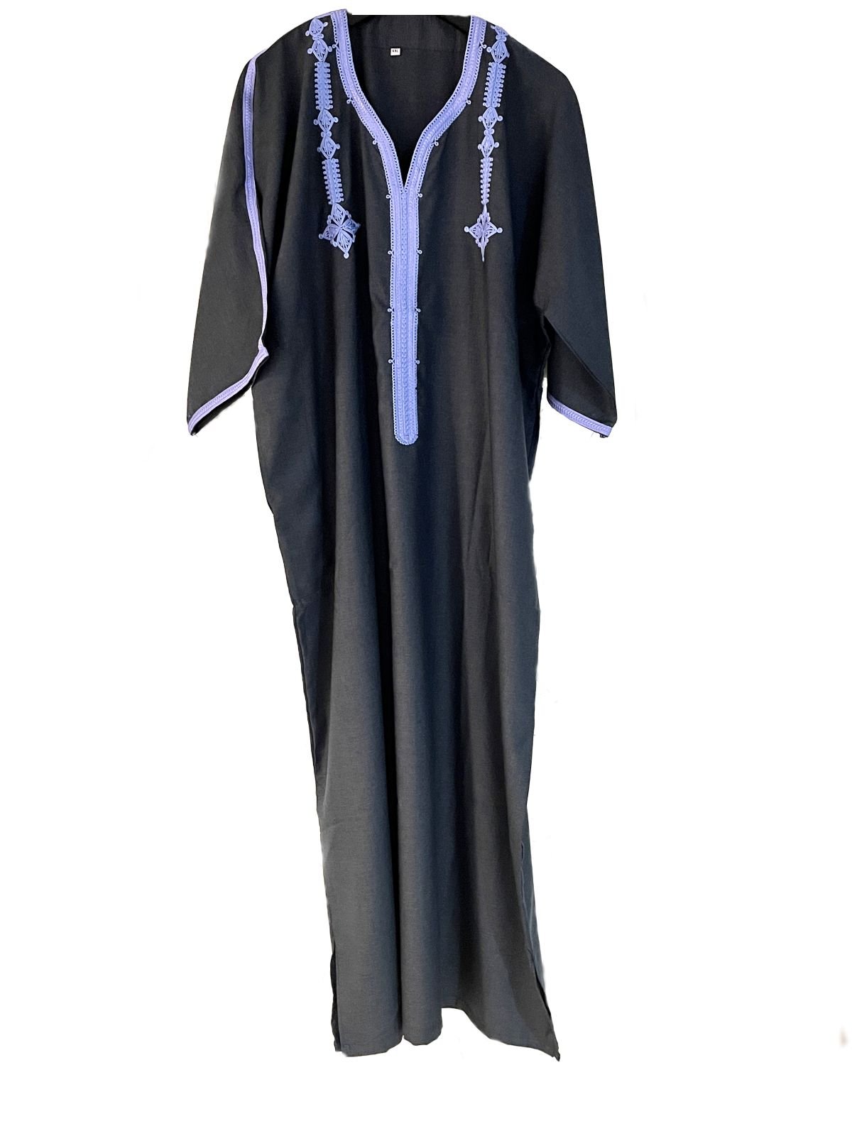 dark grey kaftan for men