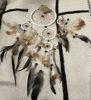 white dream catcher white dream catcher