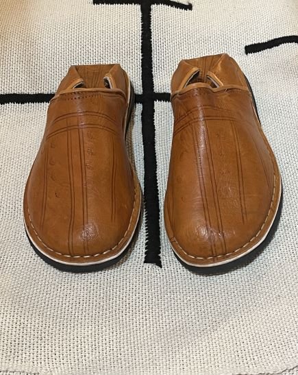 light brown slippers for men