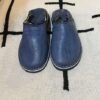 moroccan blue slippers