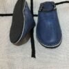 babouches marocaines homme bleu