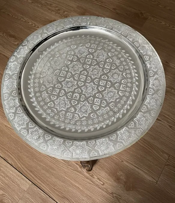table argentee marocaine