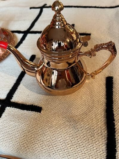 stainless steel teapot