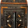 miroir marocain en os avec portes
