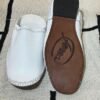 mens white Moroccan babouches