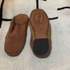 suede men babouches brown
