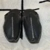 babouches noires marocaines