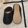 babouches noires femme2 mules marocaines