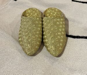 gold Moroccan slippers women gold Moroccan slippers women