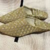 silver gold women slippers4 argentee doree babouches