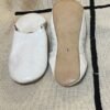 white slippers babouches canada2 pantoufles marocaines en cuir