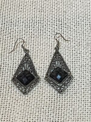 Boucles d'oreilles noir Boucles d'oreilles noir