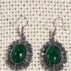 Emerald stone earrings Emerald stone earrings