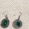 Emerald stone earrings1 boucles oreilles emerald