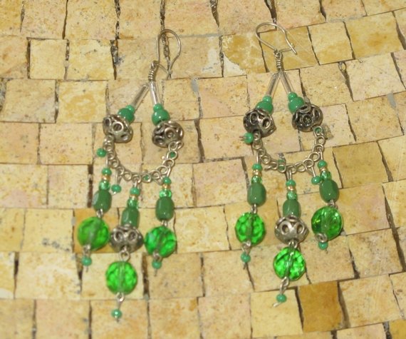 boucles oreilles pendantes