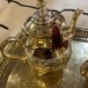 luxury teapot gold