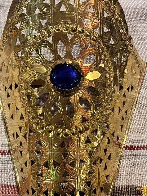 luminaire marocain brass