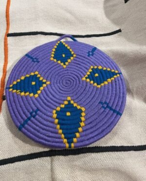 Wicker wool decorative wall plate1 Wicker wool decorative wall plate