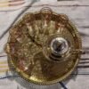 moroccan tea set in brass montreal