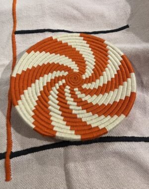 handmade wall plate made of wicker handmade wall plate made of wicker