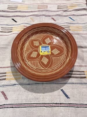 Moroccan couscous plate Moroccan couscous plate