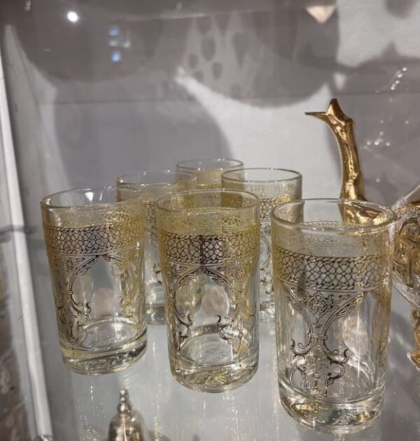 verres gold marocains