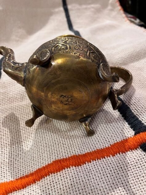 moroccan antique teapot