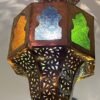 Moroccan brass lantern6 lampe en cuivre montreal