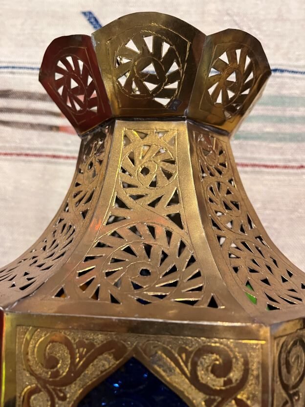 Moroccan brass lantern7 brass Moroccan lantern montreal