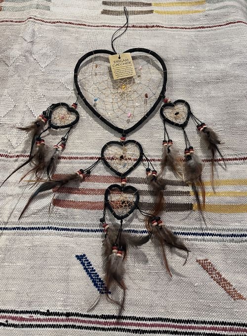 heart dream catcher