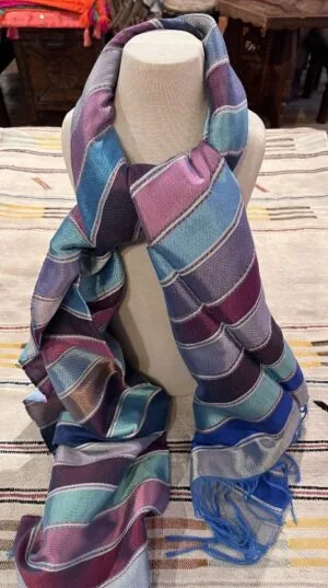 handmade silk scarf