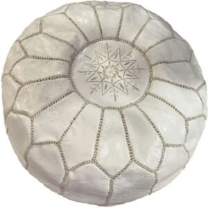 white pouf white pouf