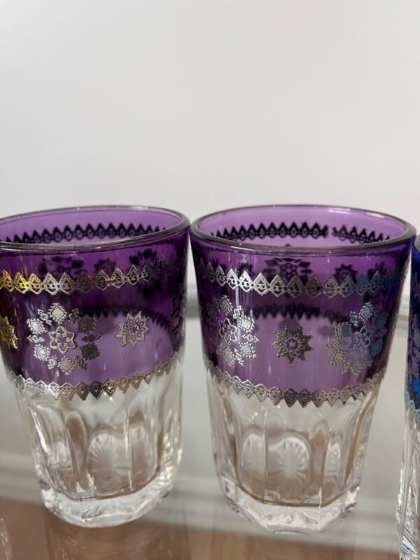 verres argent et ccoleur