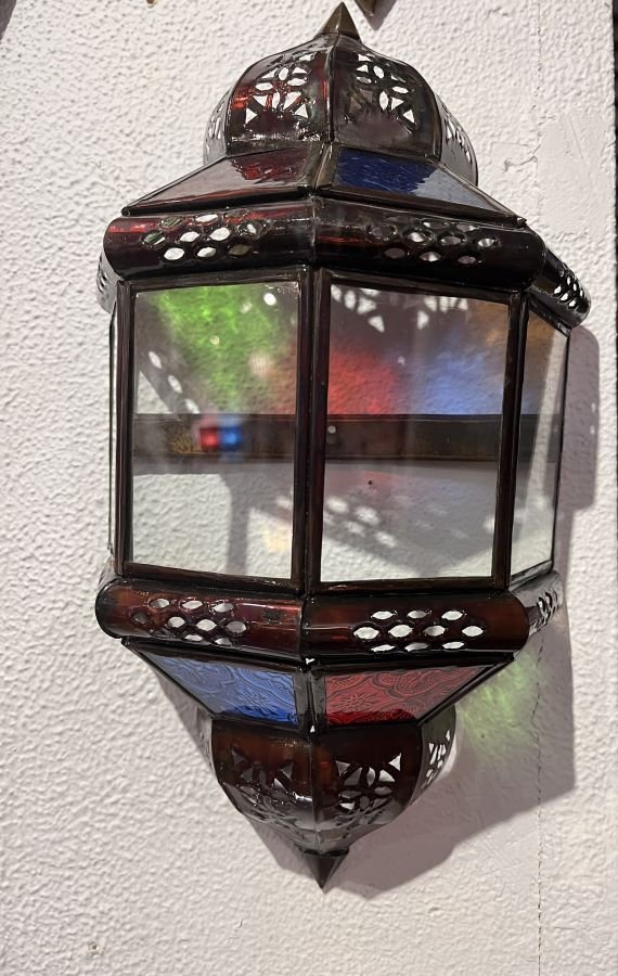 moroccan wall sconce