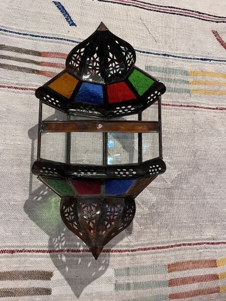 made in moroccan metal sconce for indoor and outdoor