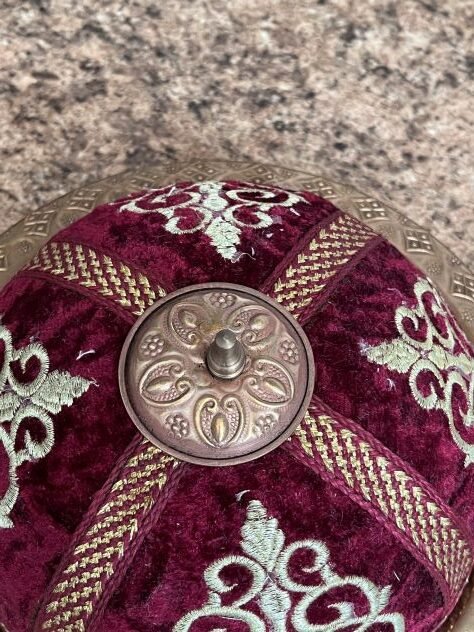 serving metal tagine