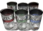 verres argentes pour le the marocain