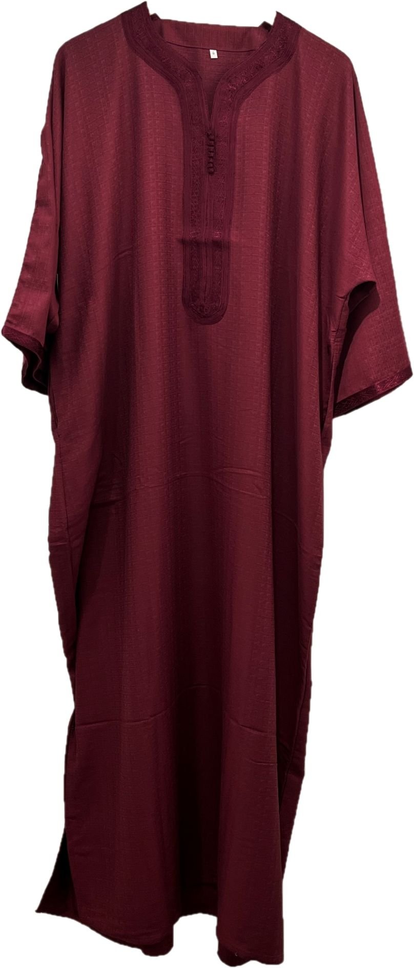 caftan rouge homme