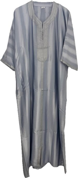 kaftan light blue gray