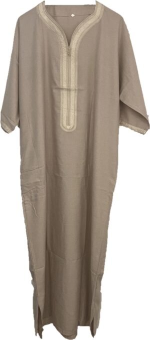 gandora djellaba homme beige